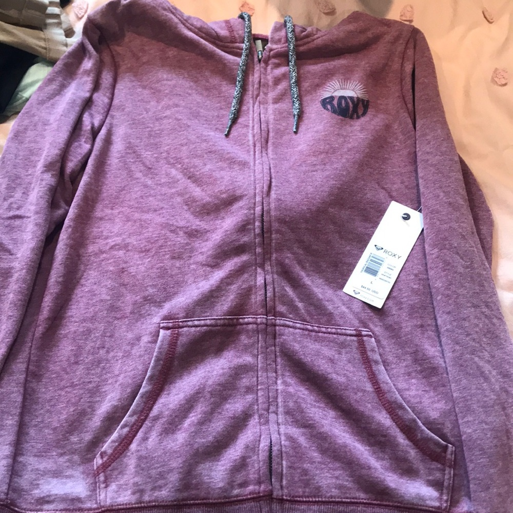 Purple Roxy sweatshirt